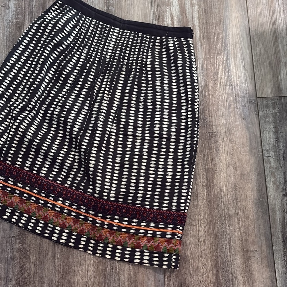 ANTHROPOLOGIE Edme & Estylle Beribboned Rings Skirt - Picture 6 of 7